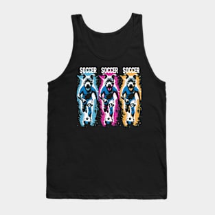 Pit Bull Soccer Player Tank Top